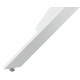 Стол Quartz (DT631) стеклянный D110, каркас белый