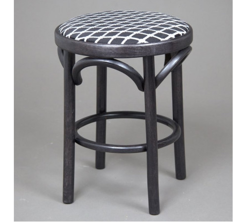 Табурет Венский мягкий (венге, ткань 5 black)