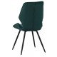 Стул DC230-VEM-RMBL ИЗУМРУД#M420-36 велюр/каркас черный круг