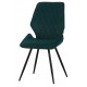 Стул DC230-VEM-RMBL ИЗУМРУД#M420-36 велюр/каркас черный круг