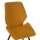 Стул DC230-VAM-RMBL ЯНТАРНЫЙ#M420-32 велюр/каркас черный круг