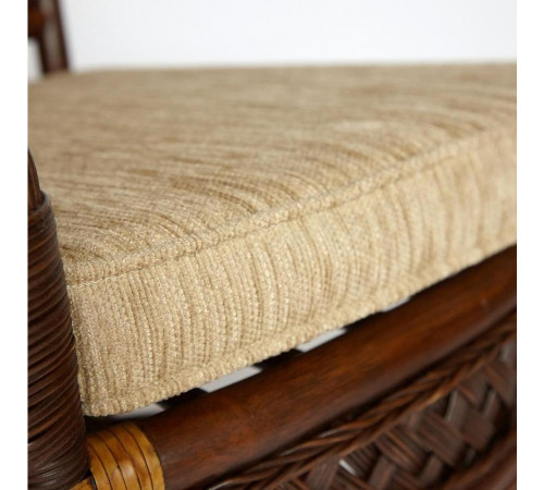 Комплект террасный «Andrea» (2 кресла с подушкой + 1 столик) (Pecan washed)
