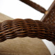 Комплект террасный «Andrea» (2 кресла с подушкой + 1 столик) (Pecan washed)