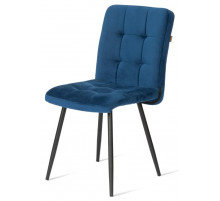 Стул Medeo разборный, велюр, 47х56х89, Blue (синий)