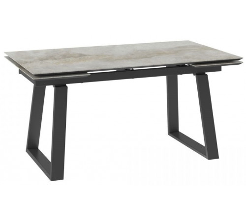 Стол Элит 180(45+45)x98, STONE GOLD PREMIUM CER / черный