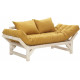 Диван Бинго Ткань: Savana plus yellow / Лак