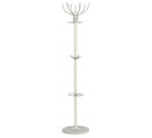 Вешалка Bara (mod. GH-8606) металл/хром/мрамор, 37 x 37 x 175 см, White (Белый) / White (Белый)