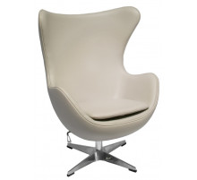 Кресло EGG STYLE CHAIR латте, экокожа (СоюзМ ENZO 260)