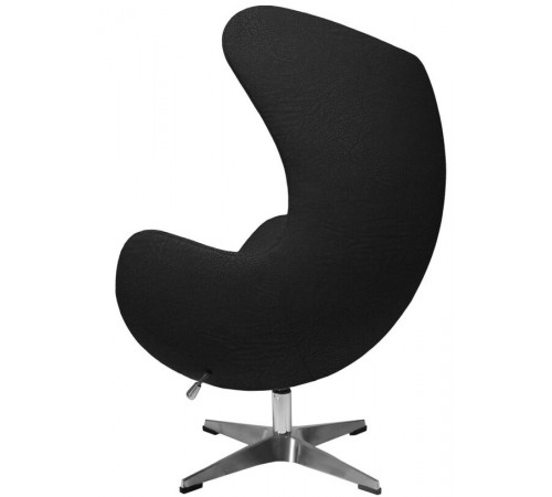 Кресло EGG STYLE CHAIR черный, экокожа (Enzo 999)