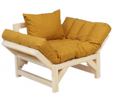Кресло Бинго Ткань: Savana plus yellow / Лак