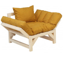 Кресло Бинго Ткань: Savana plus yellow / Лак