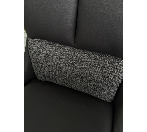 Стул LEROY 360 град. поворот Серый Maison 99# / OTE COBBLE 457 / черный каркас, ®DISAUR