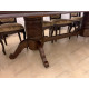 Обеденная группа MK 4505 LW KRONOS-2 LIGHT WALNUT И 6 стульев MK-1227-TB PR-SC tobacco