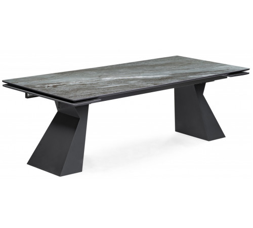Стол Денхольм 240(300)х100х75 mosco nero matt / черный