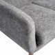 Диван Picasso RF 0731 двухместный серый, шенилл