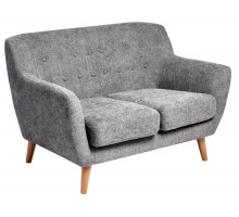 Диван Picasso RF 0731 двухместный серый, шенилл