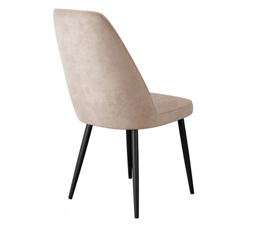 Стул DikLine 327 поворотный B03 BEIGE, ножки черные