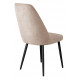 Стул DikLine 327 поворотный B03 BEIGE, ножки черные