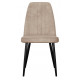 Стул DikLine 327 поворотный B03 BEIGE, ножки черные