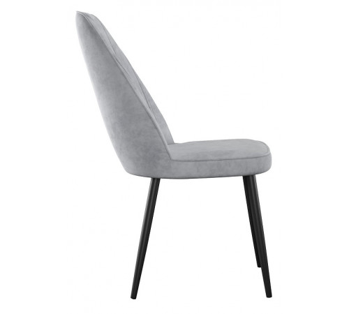 Стул DikLine 327 поворотный B22 GREY, ножки черные