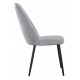 Стул DikLine 327 поворотный B22 GREY, ножки черные