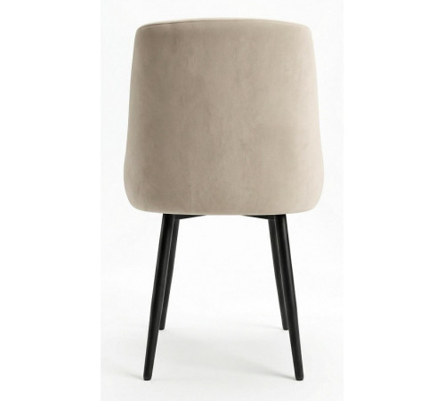 Стул DikLine 335 B03 BEIGE, ножки черные