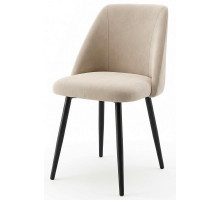 Стул DikLine 335 B03 BEIGE, ножки черные