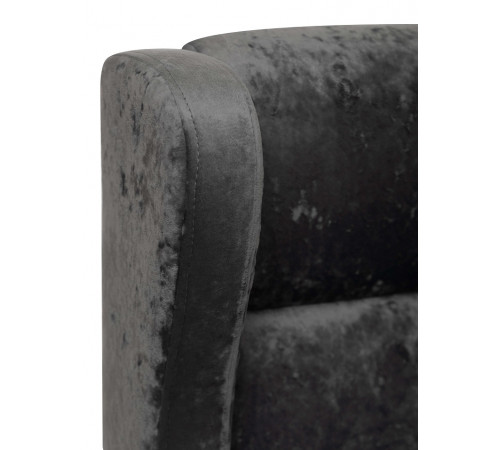 Кресло Leset Хилтон велюр Crash LUX 15 антрацит