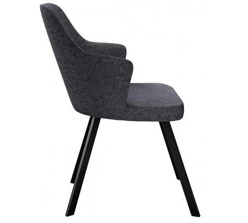 Стул DikLine 235 поворотный, NS13 GRAPHITE, ножки черные