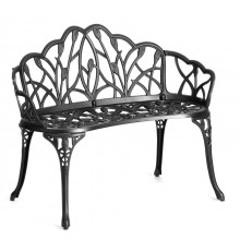 Скамья Secret de Maison Strauss (Штраус)  алюминиевый сплав, 99хх56х76см, бронзовый