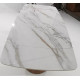 Стол ВЕСТБЕРГ (WESTBERG) 180 КАЛАКАТТА (GLOSS CALACATTA GOLD SOLID CERAMIC) / Орех натур, ®DISAUR
