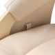 Кресло для кормления Milli Ария с карманами, Дуб шампань, к/з Polaris Beige