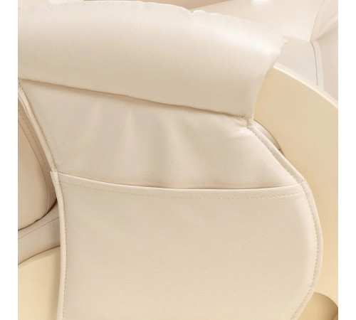 Кресло для кормления Milli Ария с карманами, Дуб шампань, к/з Polaris Beige