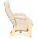 Кресло для кормления Milli Ария с карманами, Дуб шампань, к/з Polaris Beige