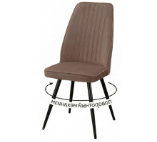 Стул DikLine 327 поворотный B5 LATTE, ножки черные