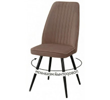 Стул DikLine 327 поворотный B5 LATTE, ножки черные