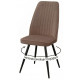 Стул DikLine 327 поворотный B5 LATTE, ножки черные