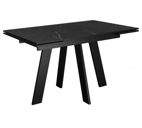 Стол DikLine DKM110 Керамика Черный мрамор/подстолье черное