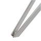 Стол Crystal (DT625) стеклянный D90, каркас хром