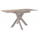 Стол DikLine DKB110, Керамика Venetian Brown Light глянец, опоры капучино