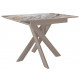 Стол DikLine DKB110, Керамика Venetian Brown Light глянец, опоры капучино
