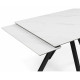 Стол Вилли 120(180)х80 snow alpin white / черный