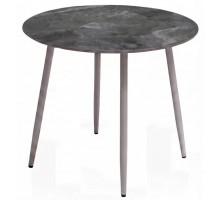 Стол DikLine RKM90 Керамика серый глянец (italian middle grey)/опоры капучино
