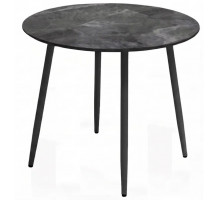 Стол DikLine RKM90 Керамика серый глянец (italian middle grey)/опоры черные