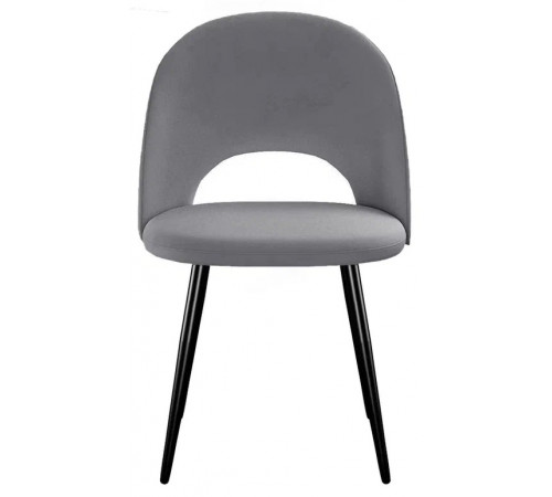 Стул DikLine 383 поворотный B22 GREY, ножки черные