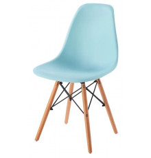 Стул Eames DSW (DC111)  НЕБЕСНЫЙ#7493