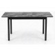 Обеденная группа DKQ120 Italian Middle Grey/287 поворотный TW09, ножки черные