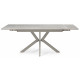 Стол Пантон 120(180)х80 carmen light gray / серый матовый