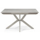 Стол Пантон 120(180)х80 carmen light gray / серый матовый