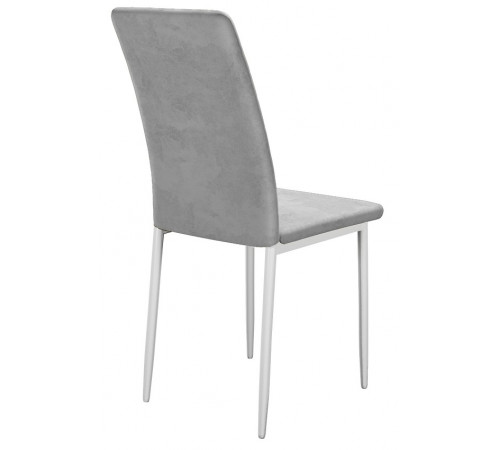Стул DikLine 272 B22 GREY, ножки белые